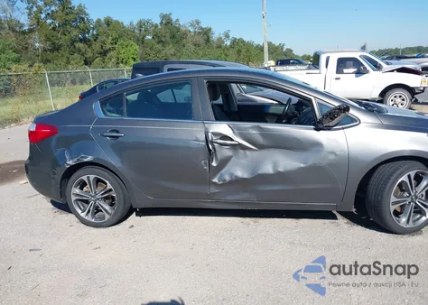 2014 Kia Forte Ex z USA, uszkodzony, nr VIN KNAFX4A89E5073389
